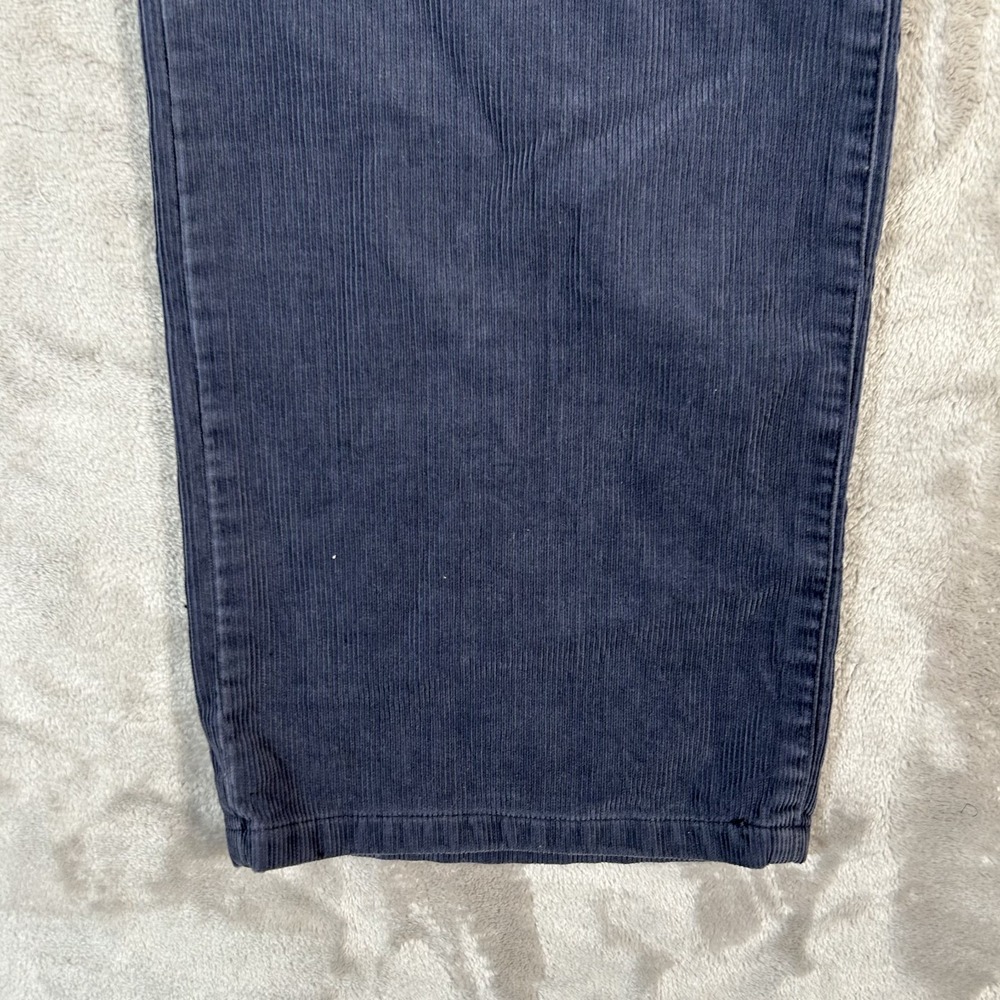 VTG 90s Polo Ralph Lauren Pants Mens 38x30 Blue Corduroy Classic Chino 5-Pocket - Picture 7 of 16